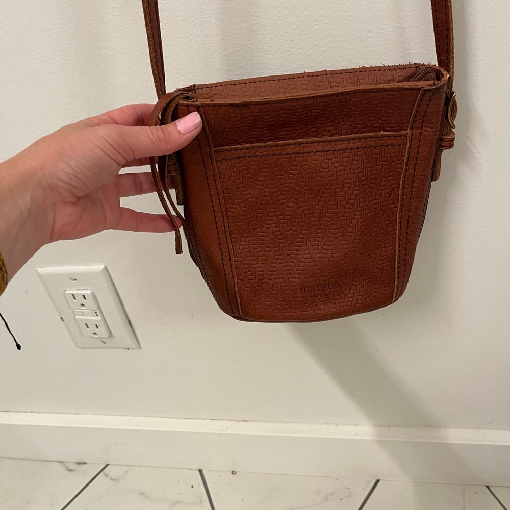 Margot Brown Leather Bag - Picture 7 of 15